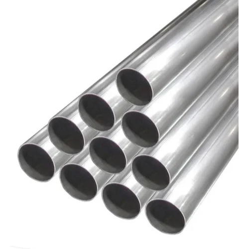Rectangular Stainless Steel Pipes - Color: Silver