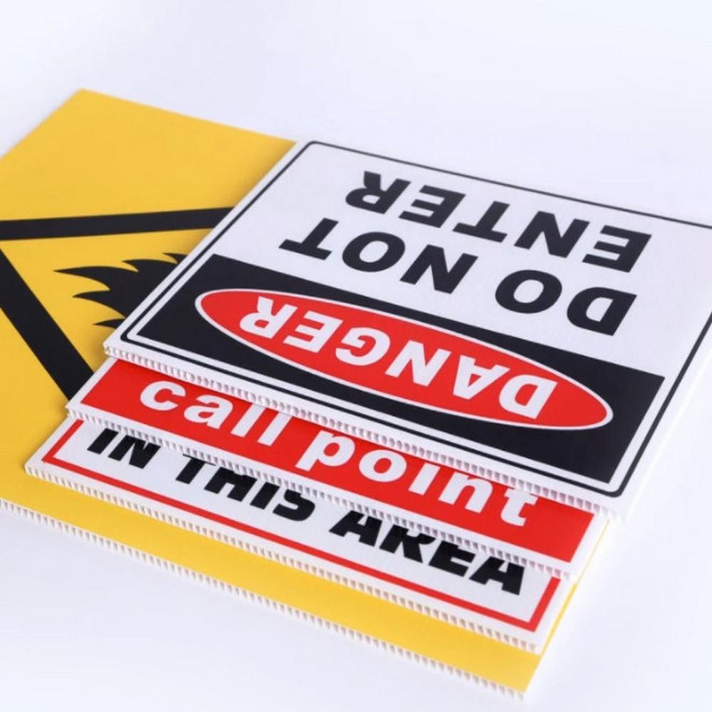 5mm Yellow PP Corrugated Sheet