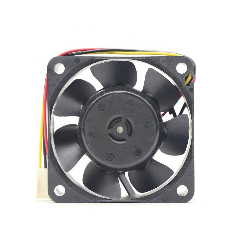 Nidec D06T-12TS15 01A 12V DC 0.18A 60X60X25mm 6cm 6025 2.16W 3800RPM Wire Leads Small Axial Cooling Fan