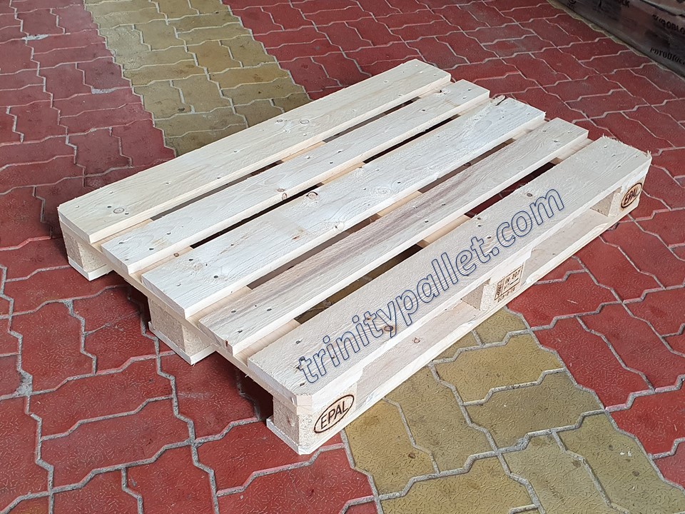 High Quality EPAL Euro Pallets 1200x800mm Standard Size 4-Way for Industrial Use