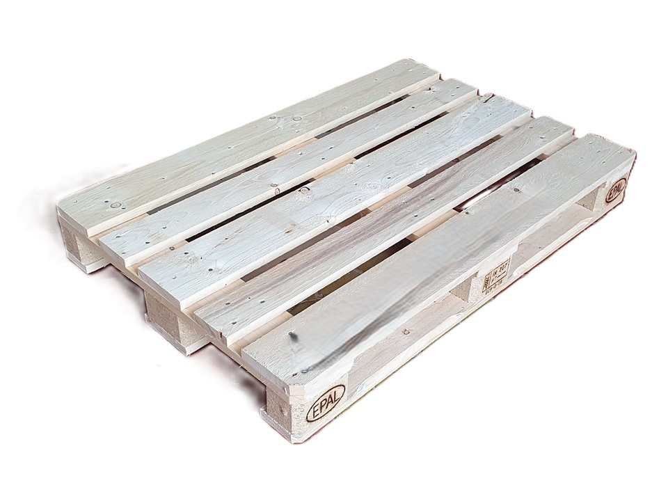 High Quality Epal Euro Pallets 1200X800Mm Standard Size 4-Way For Industrial Use - Color: White