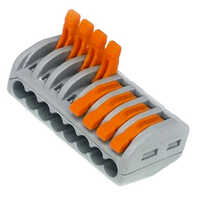 PCT Connector  8 Pole Wire Connector Spring Lock Lever