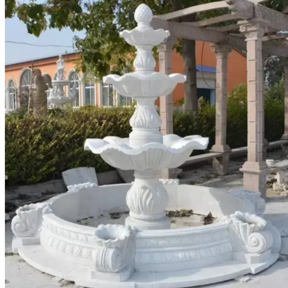 Makrana Carving Marble Fountains