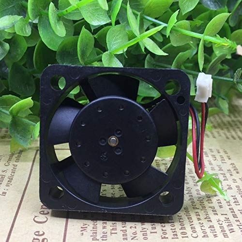Nidec D04x-12th 35b Dc12v 0.06a 4cm Double Ball Bearing Cooling Fan 2 Wires Air Blower - Color: Black