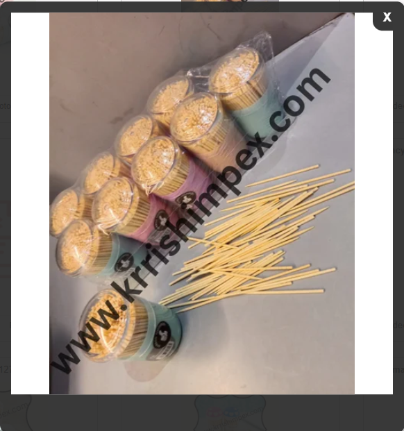 IMPORTED ROUND BIG BOTTEL TOOTHPICK