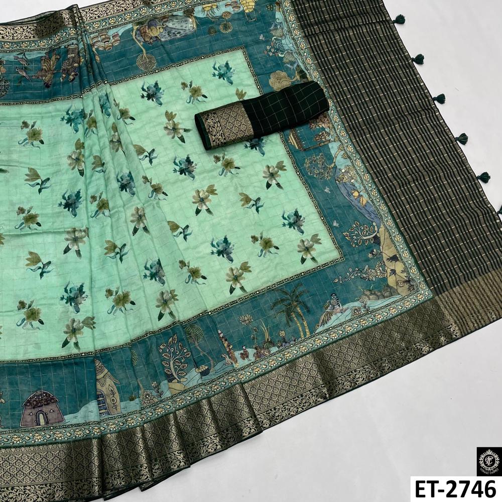 Floral Printed Saree