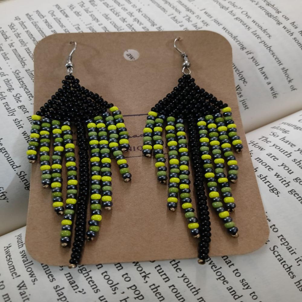 Handmade Beaded Earrings - Grade: Personal Use