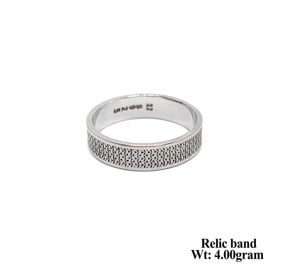 92.5 Silver Relic Band