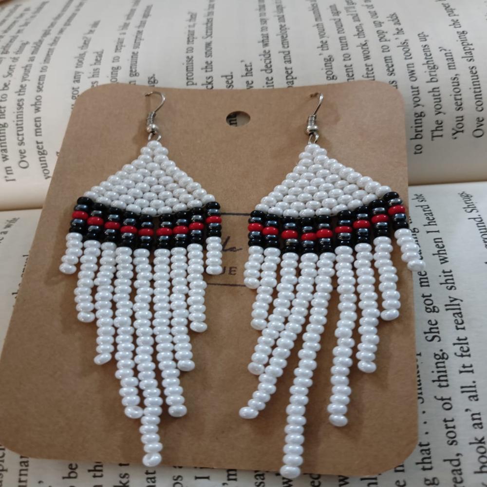 Handmade Beaded Earrings - Grade: Personal Use
