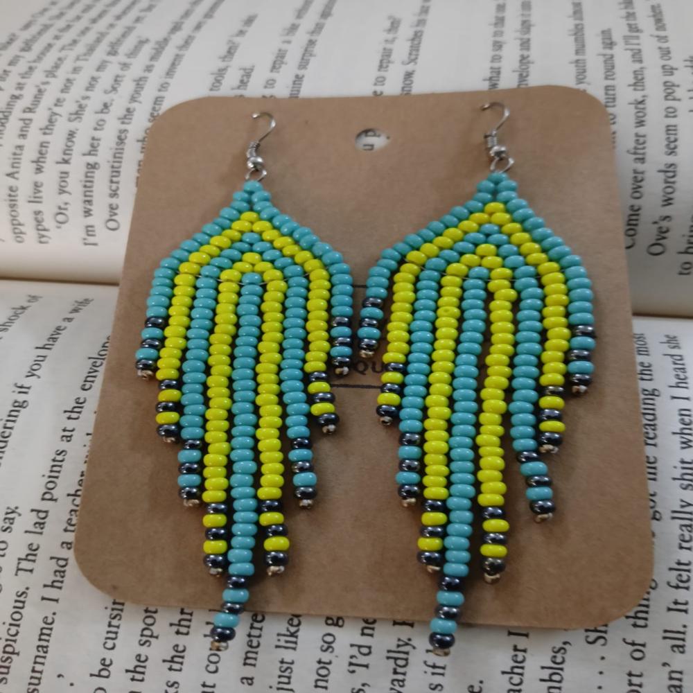 Handmade Beaded Earrings - Grade: Personal Use