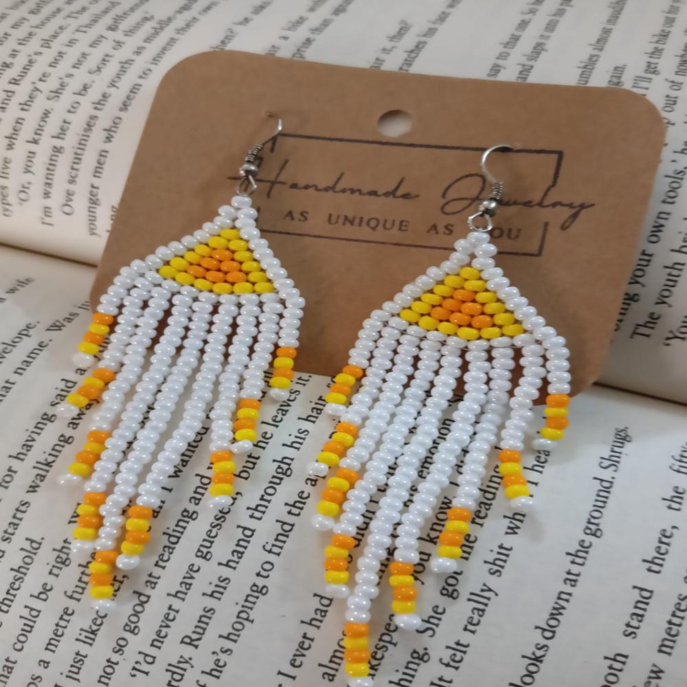 Handmade Beaded Earrings - Grade: Personal Use