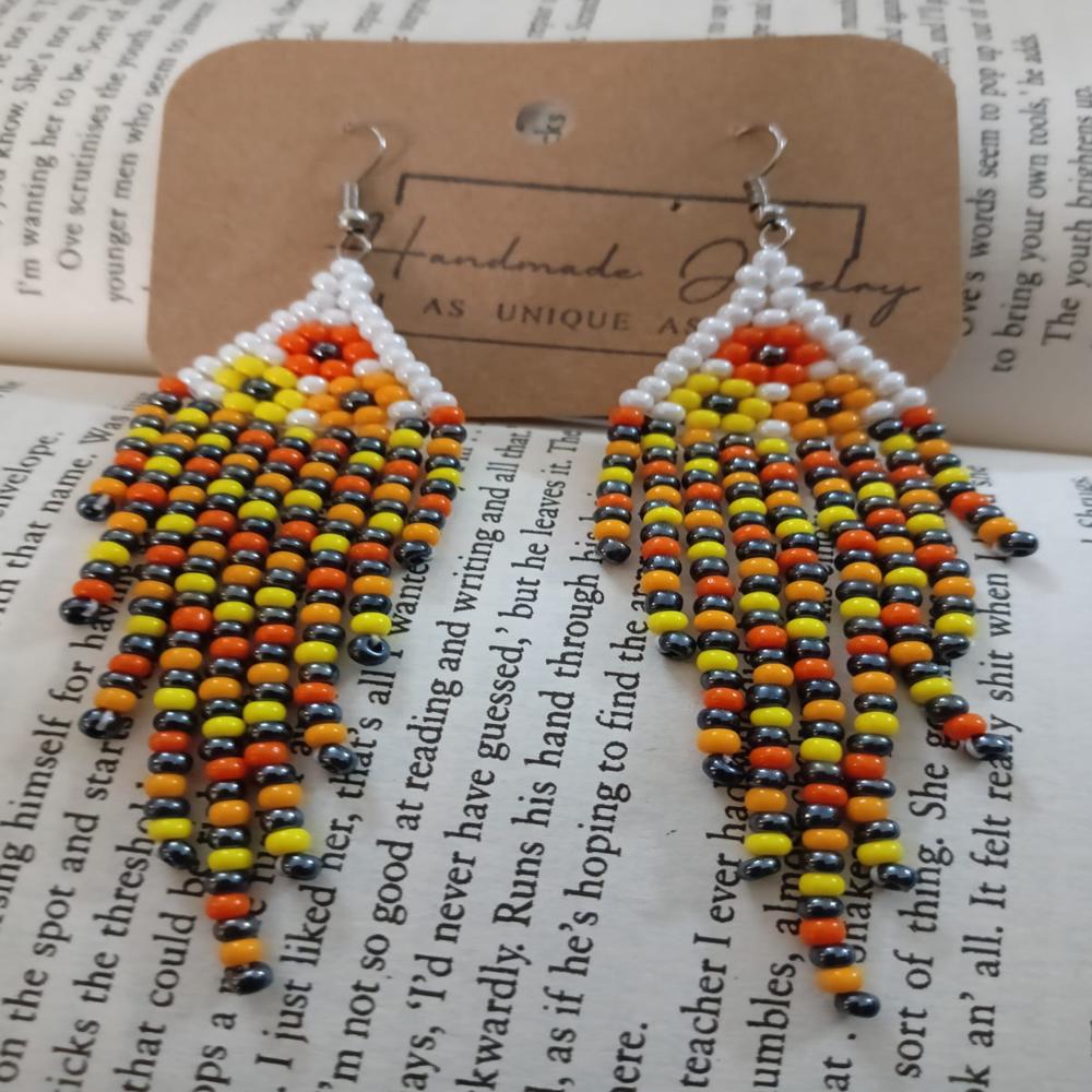 Handmade Beaded Earrings - Grade: Personal Use