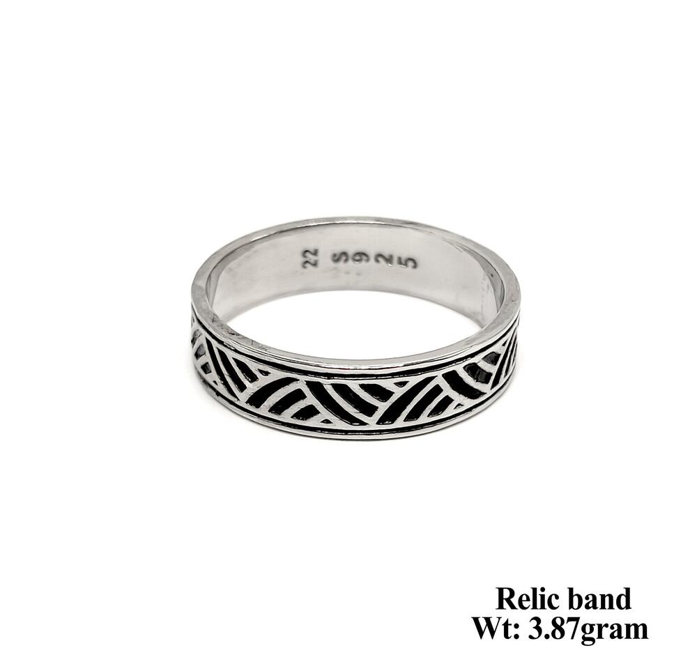 92.5 Silver Relic Band