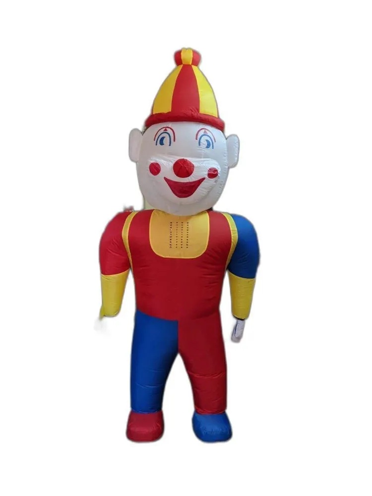 Joker Inflatable Walking Cartoon Character - Material: Pvc