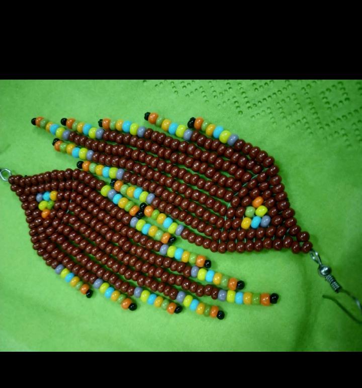 Dangler Earrings - Beads Colour: Multi Shades