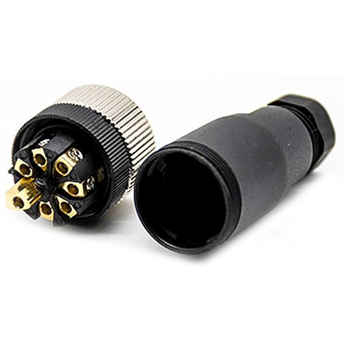 M12 - 8pin Female ST Cable Type PG7 Solar Connector