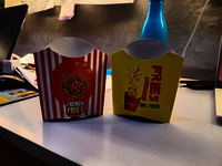 PAPER FRENCH FRIES BOX SMALL AND BIG