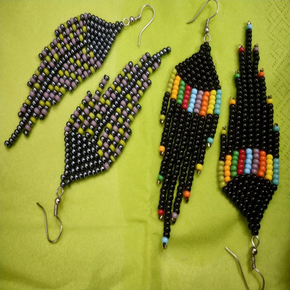 Trending Colourful Earrings - Beads Colour: Multi Shades