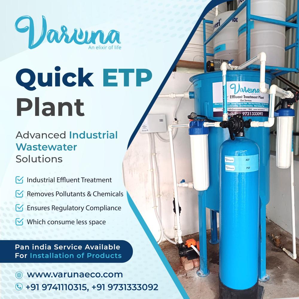 Quick Etp - Application: Water Treatment