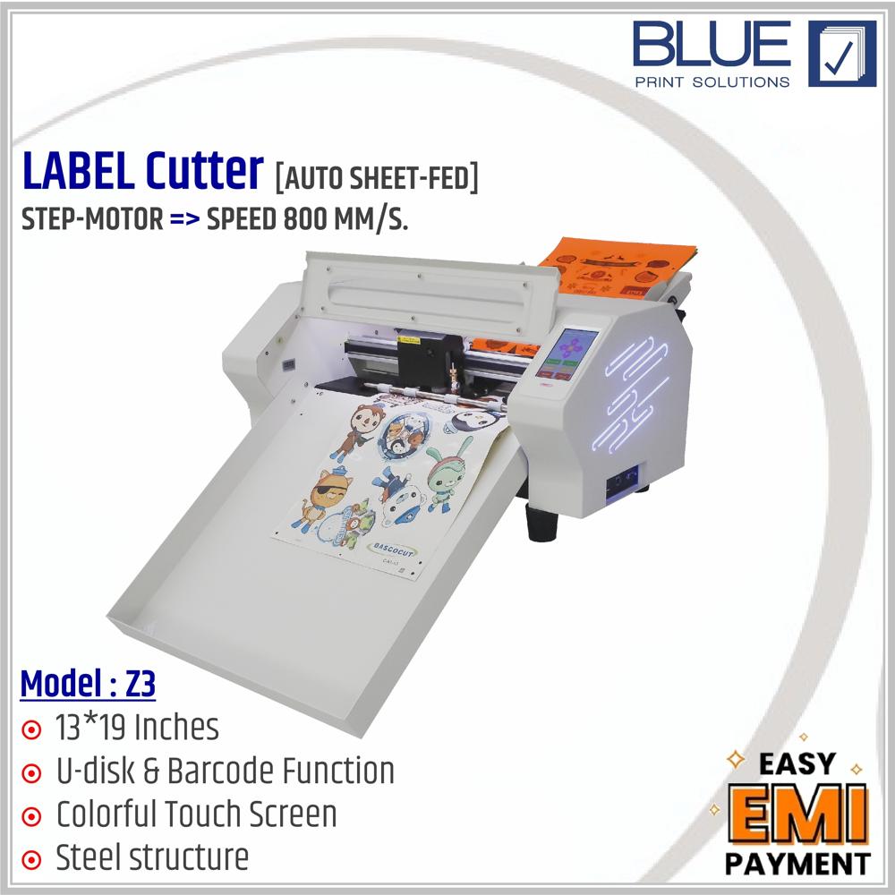 Auto Sheet Fed Label Cutter (Step Motor - Speed 800mm) - Cutting Area: 483*330mm (13*19 Inches) Square Millimeter (Mm2)