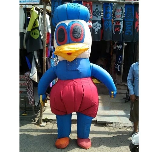 Donald Duck Walking Inflatable Balloon - Material: Pvc