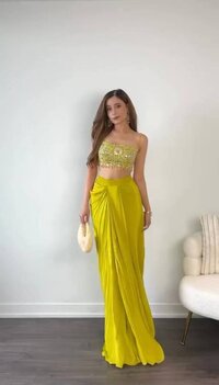 3 PIECE HEAVY CHOLI LEHENGA