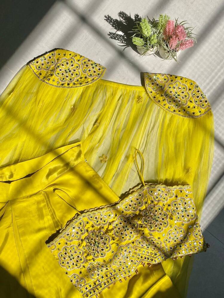 3 PIECE HEAVY CHOLI LEHENGA
