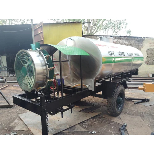 5000 L Stainless Steel Tractor Water Tanker - Surface Finish: Polished / Brushed