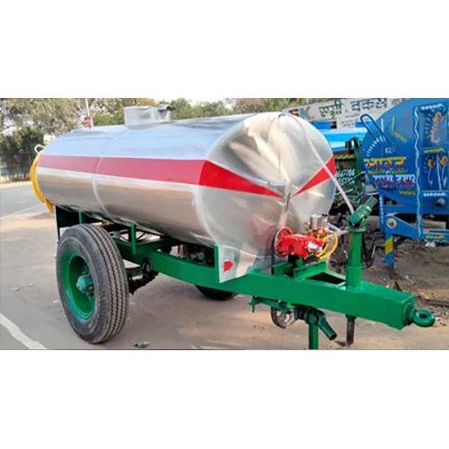 3000 L Stainless Steel Tractor Water Tanker - 3000 Ltr Capacity, Polished/Brushed Finish, Industrial Use, 5,000 - 15,000 Kg Weight | Ideal for Bulk Water Transport
