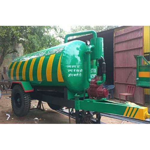4000 Ltr Sewer Suction Machine - Color: Customized