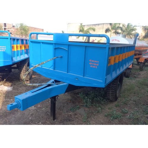 12-6 Mild Steel Tractor Trolley - Capacity: 5000 Kg