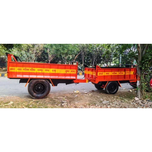 10X6 Feet Hydraulic Tractor Trolley - Capacity: 5000 Kg Kg