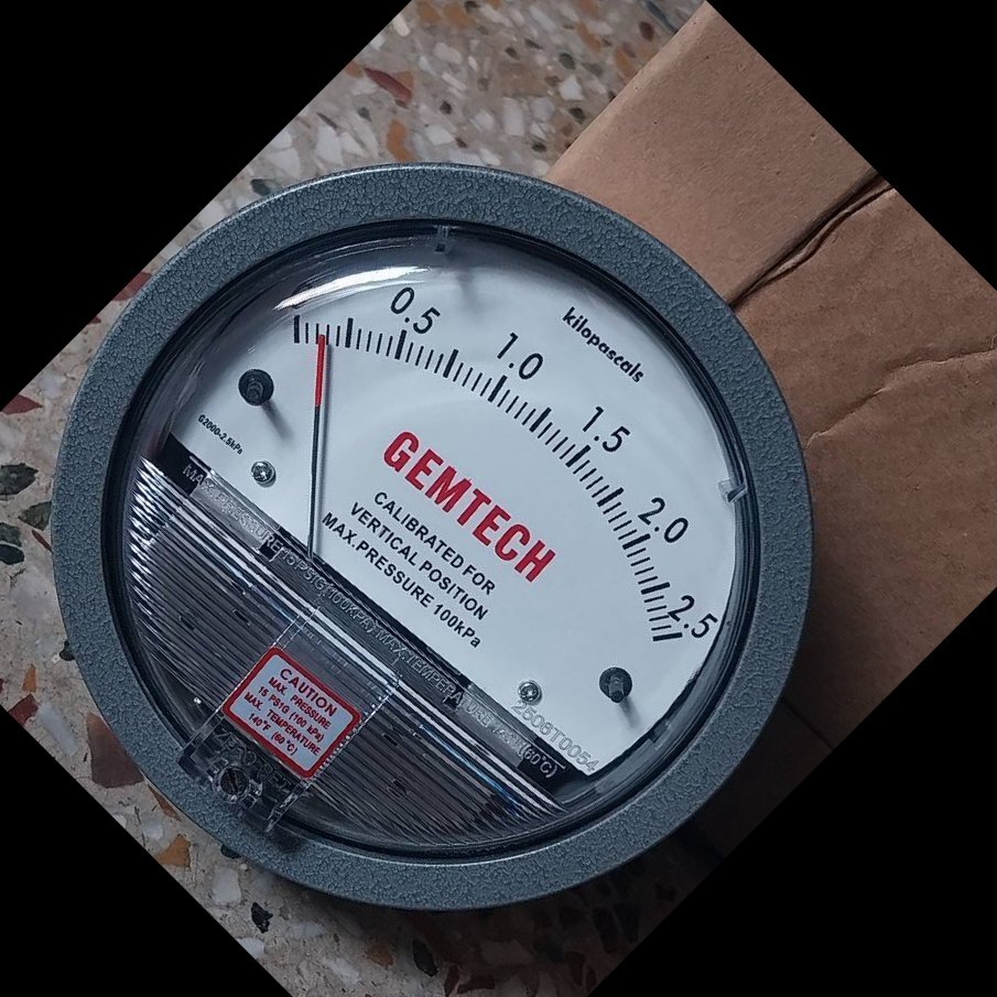 GEMTECH OMEGA DIFFERENTIAL PRESSURE GAUGE IN Gajipur Industrial Area Faridabad