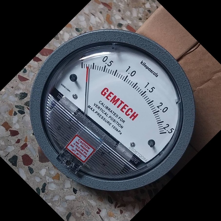 GEMTECH OMEGA DIFFERENTIAL PRESSURE GAUGE IN Gajipur Industrial Area Faridabad