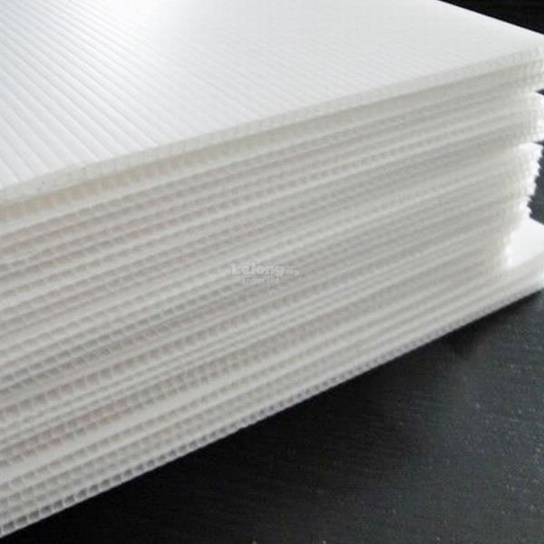 5mm White PP Flute Board