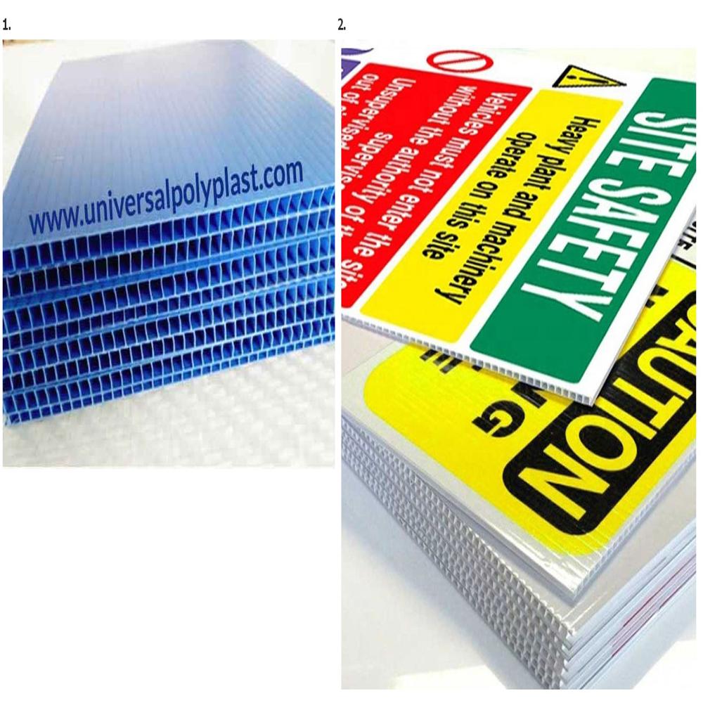 Advertisement Pp Hollow Sheet - Color: Multicolor