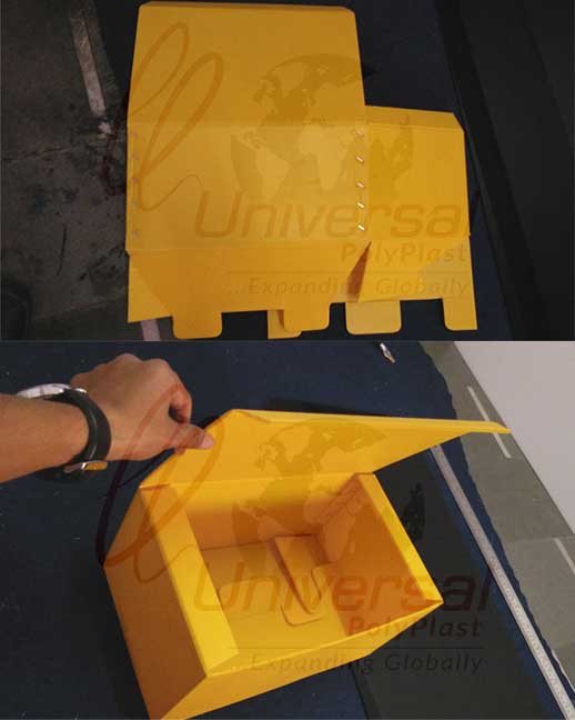 Plastic Corrugated Storage Bins