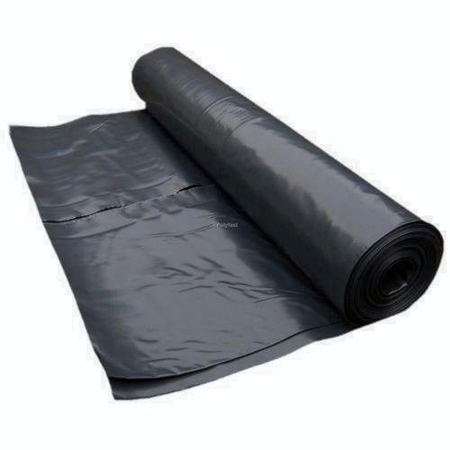 Black Plastic Tarpaulin