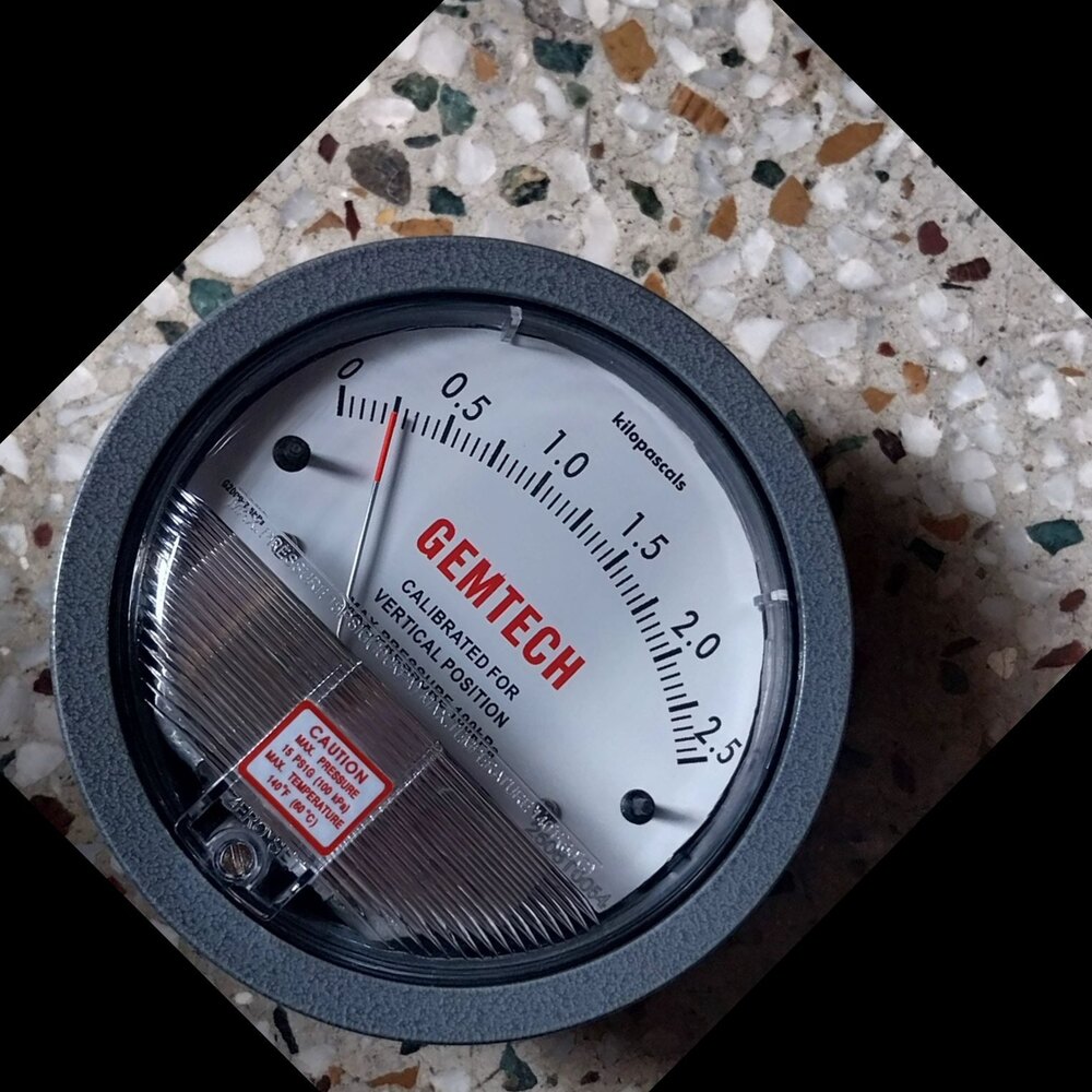 GEMTECH Differential Pressure Gauge In Agra - 282002 Uttar Pradesh
