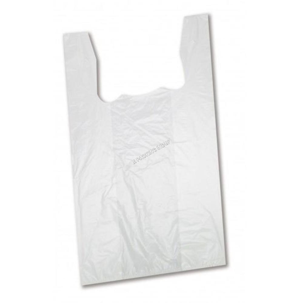 Hm Hdpe Carry Bags Manufacturer - Color: White