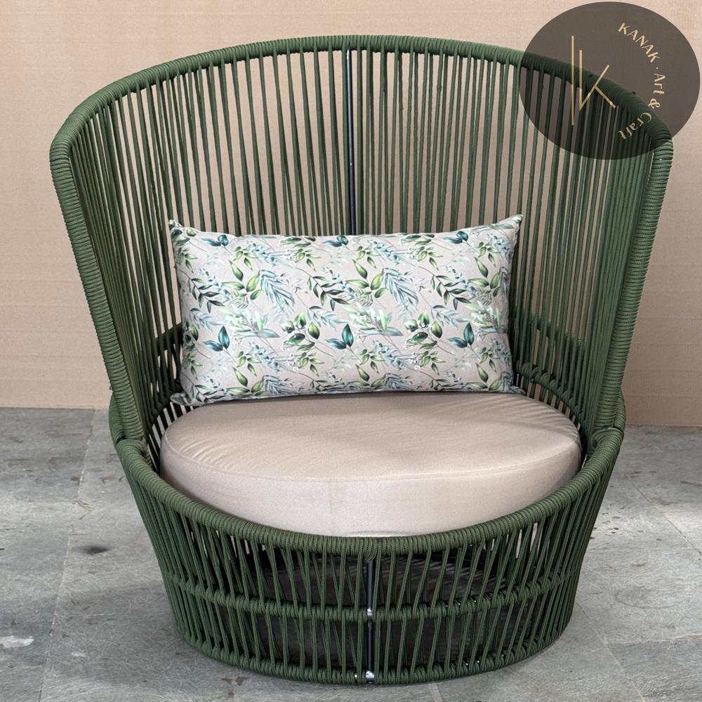 Restaurant Rope Wing Chair - Assembly: No Assembly Required