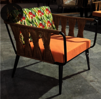 Cafe Rope Chair - Assembly: No Assembly Required