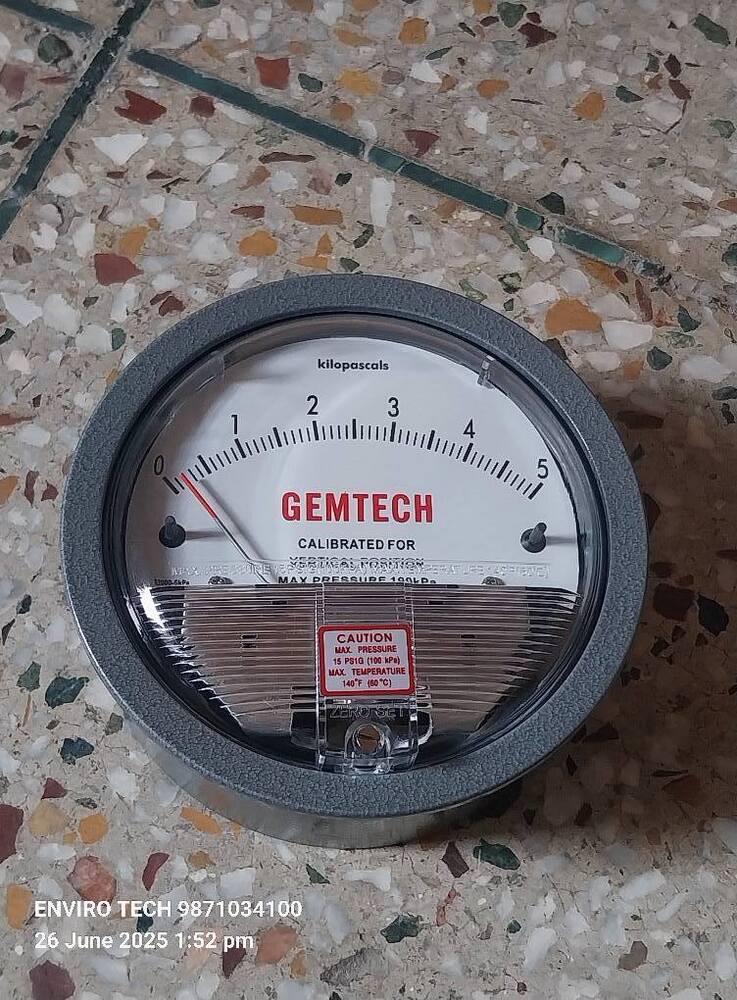 Gemtech Differential Pressure Gauge In Shimla Himachal Pradesh