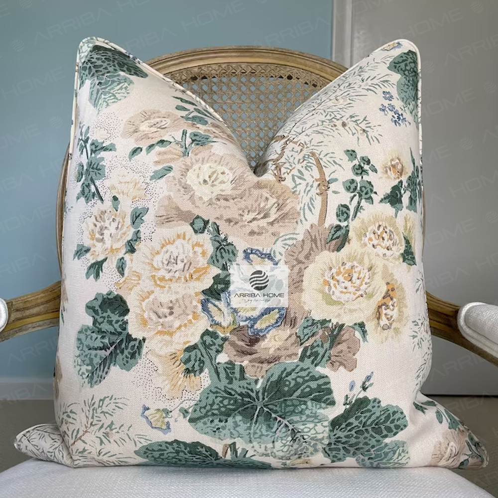 Jute Printed Cushion Covers