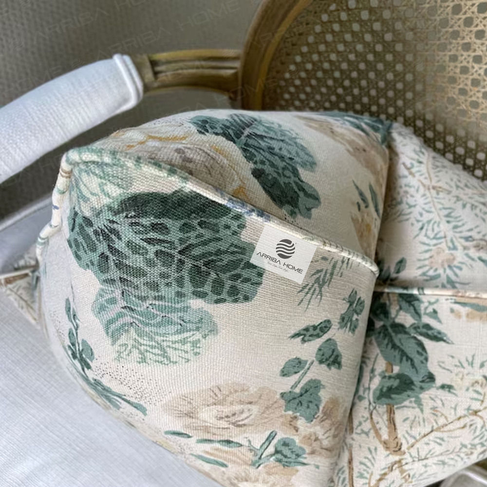 Polyester Jute Printed Cushion Covers - 100% Polyester, 12x12 To 24x24 Inch, Multicolor | Zipper Closure, Easy Maintenance, Aesthetic Elegance