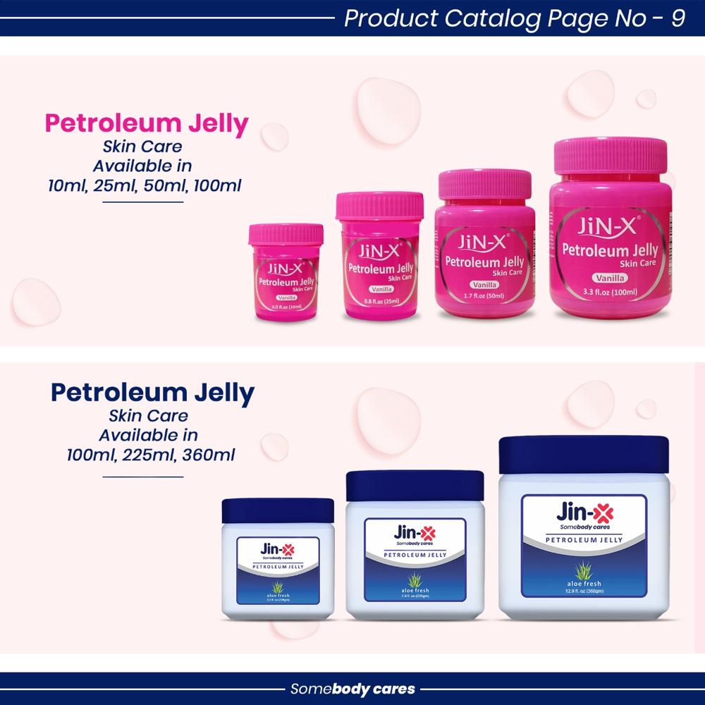Perfumed Petroleum Jelly - Characteristics: Smooth & Soft
