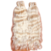 Blonde Natural Wavy Hair