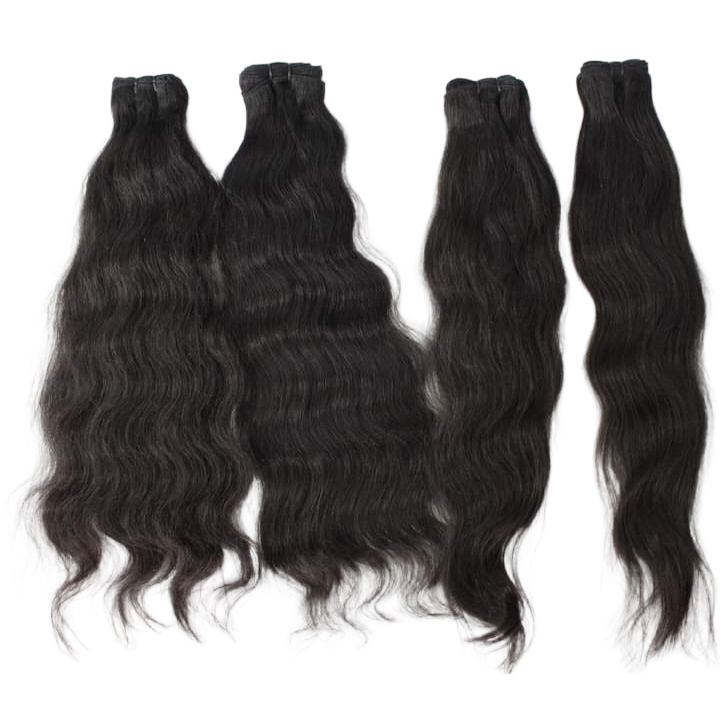 Natural Black Wavy Hair