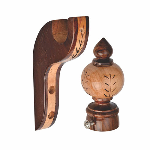 Curtain Brackets - Color: Black