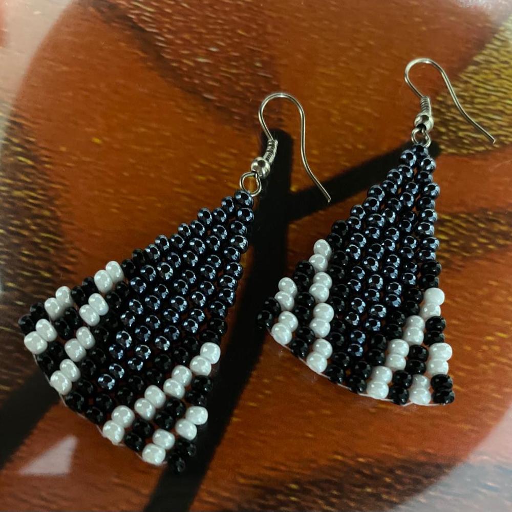 Big Triangle Earrings